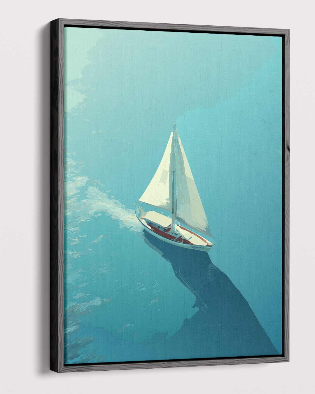 Zacht Briesje op Zee Kunstwerk-canvas-dibond-plexiglas-wanddecoratie-WallArtistic