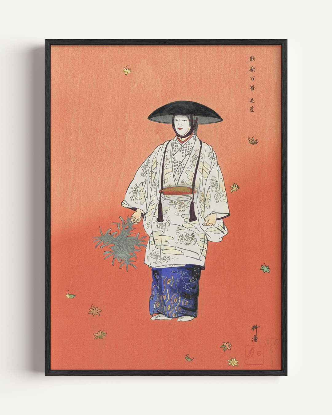 Elegante Japanse Herfst Poster-WallArtistic