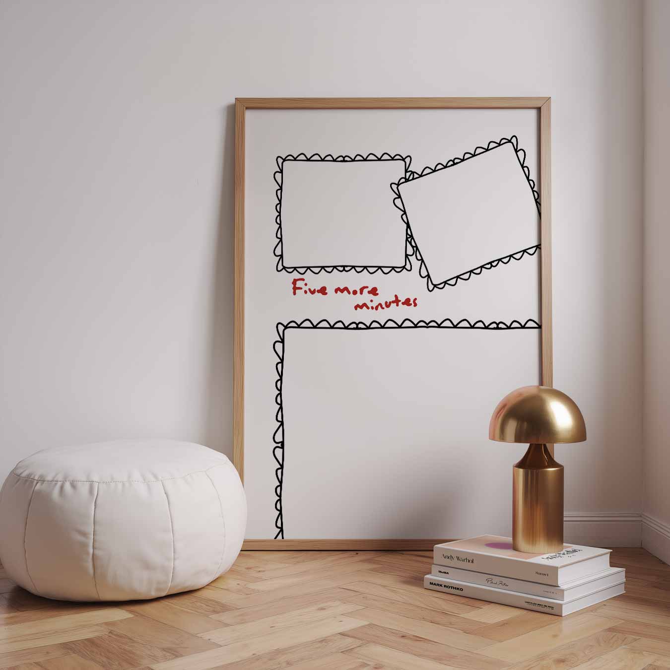 Slaapkamer Woorden Inspiratieposter