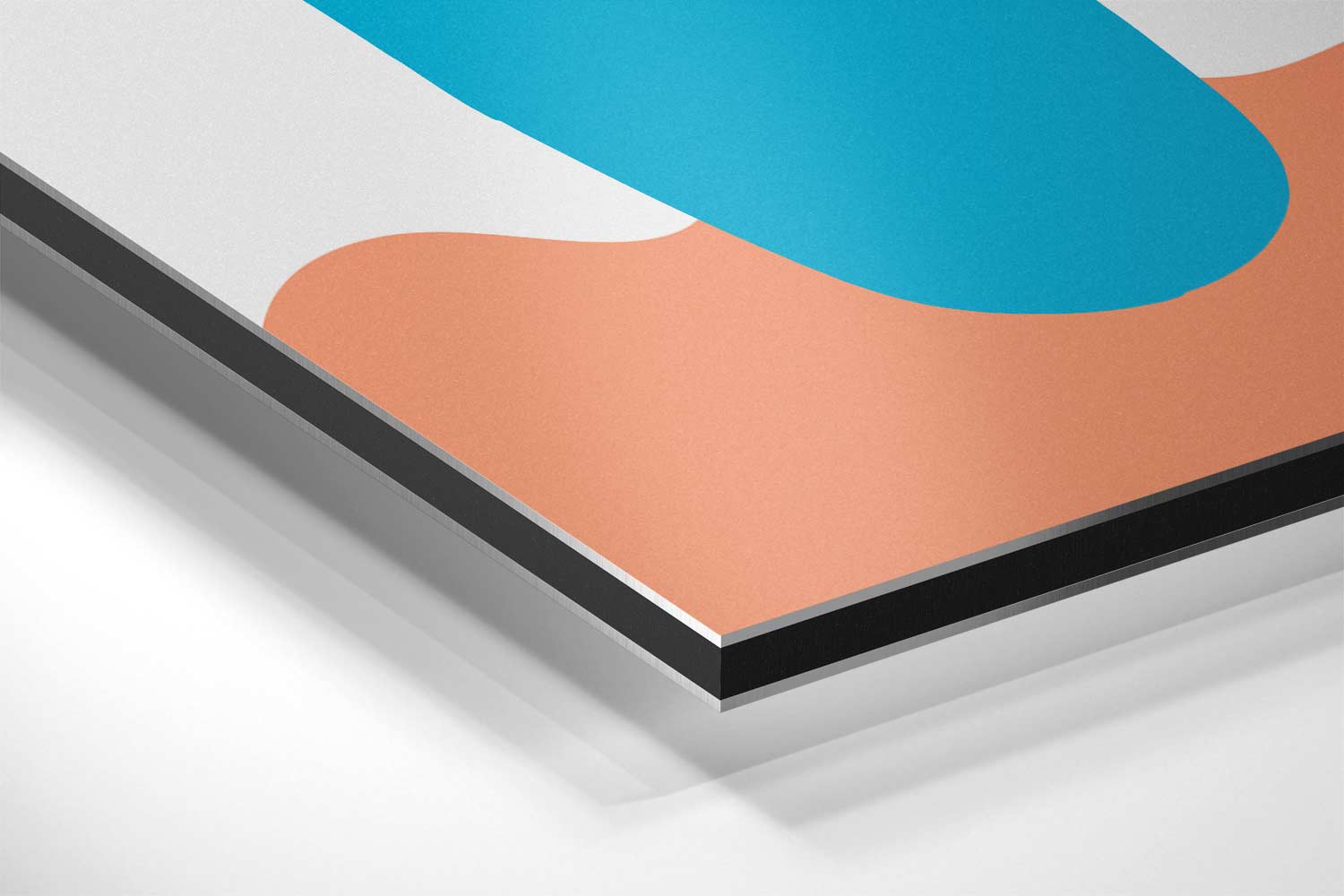 Speelse Vormen en Kleuren Kunstwerk-canvas-dibond-plexiglas-wanddecoratie-WallArtistic