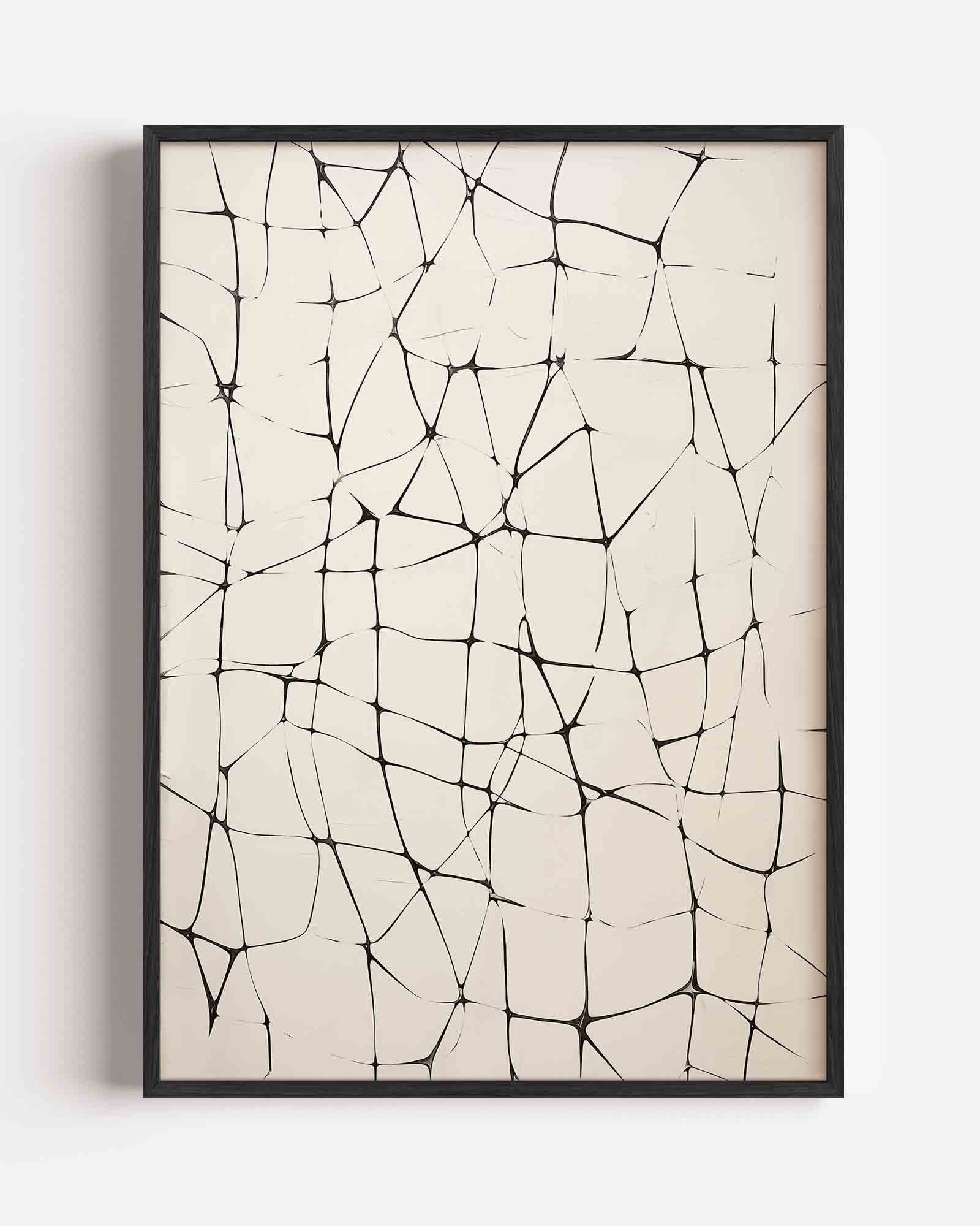 Abstracte lijnen Poster