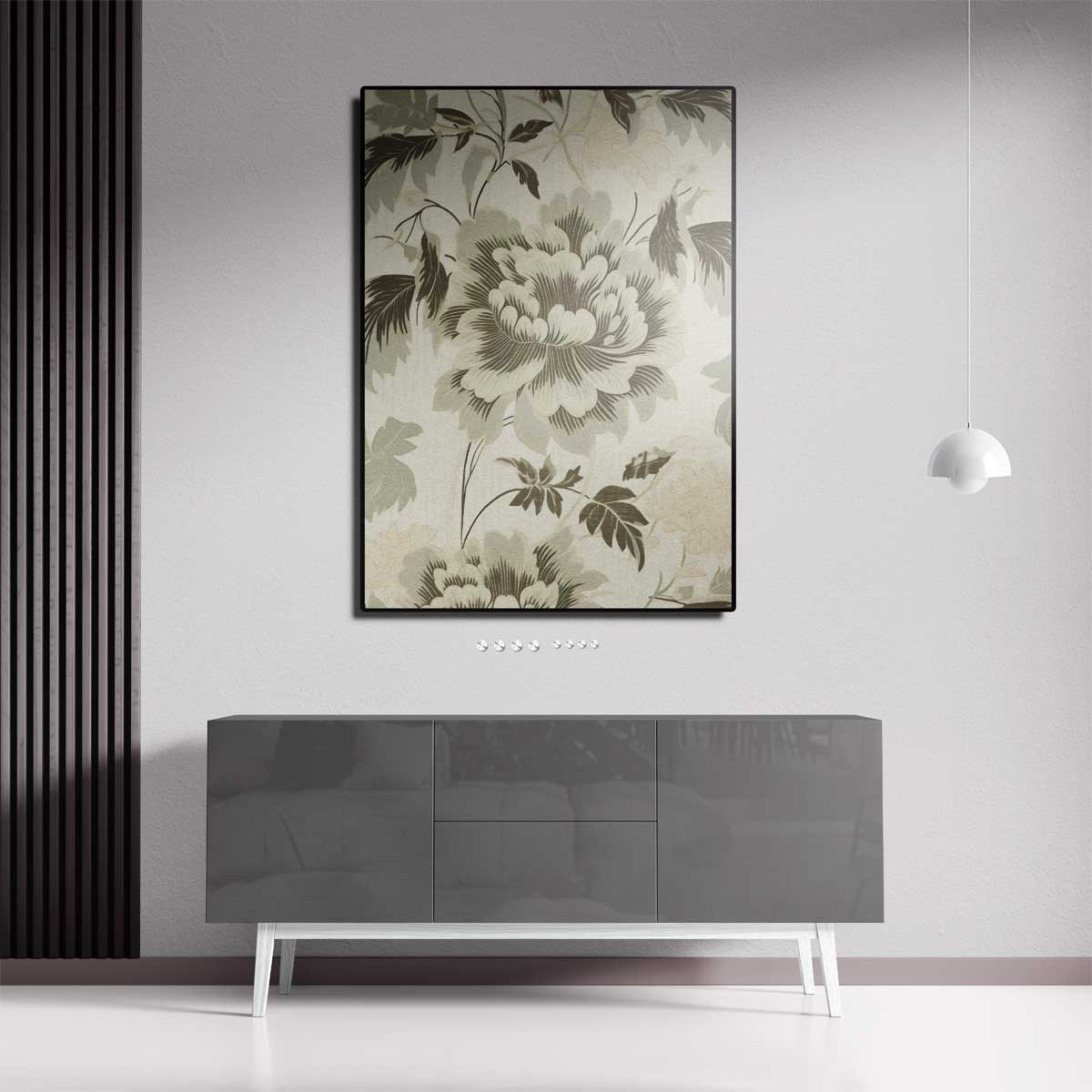 Bloemenpracht Wandtapijt Kunstwerk-canvas-dibond-plexiglas-wanddecoratie-WallArtistic