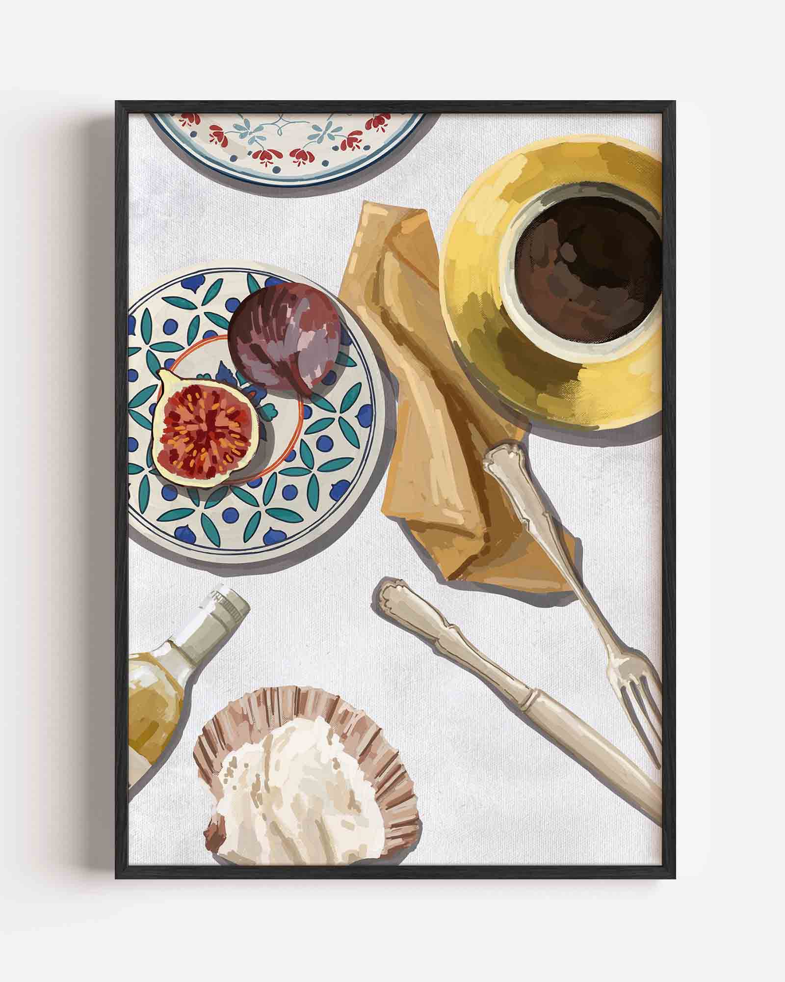 Gedekte tafel Poster