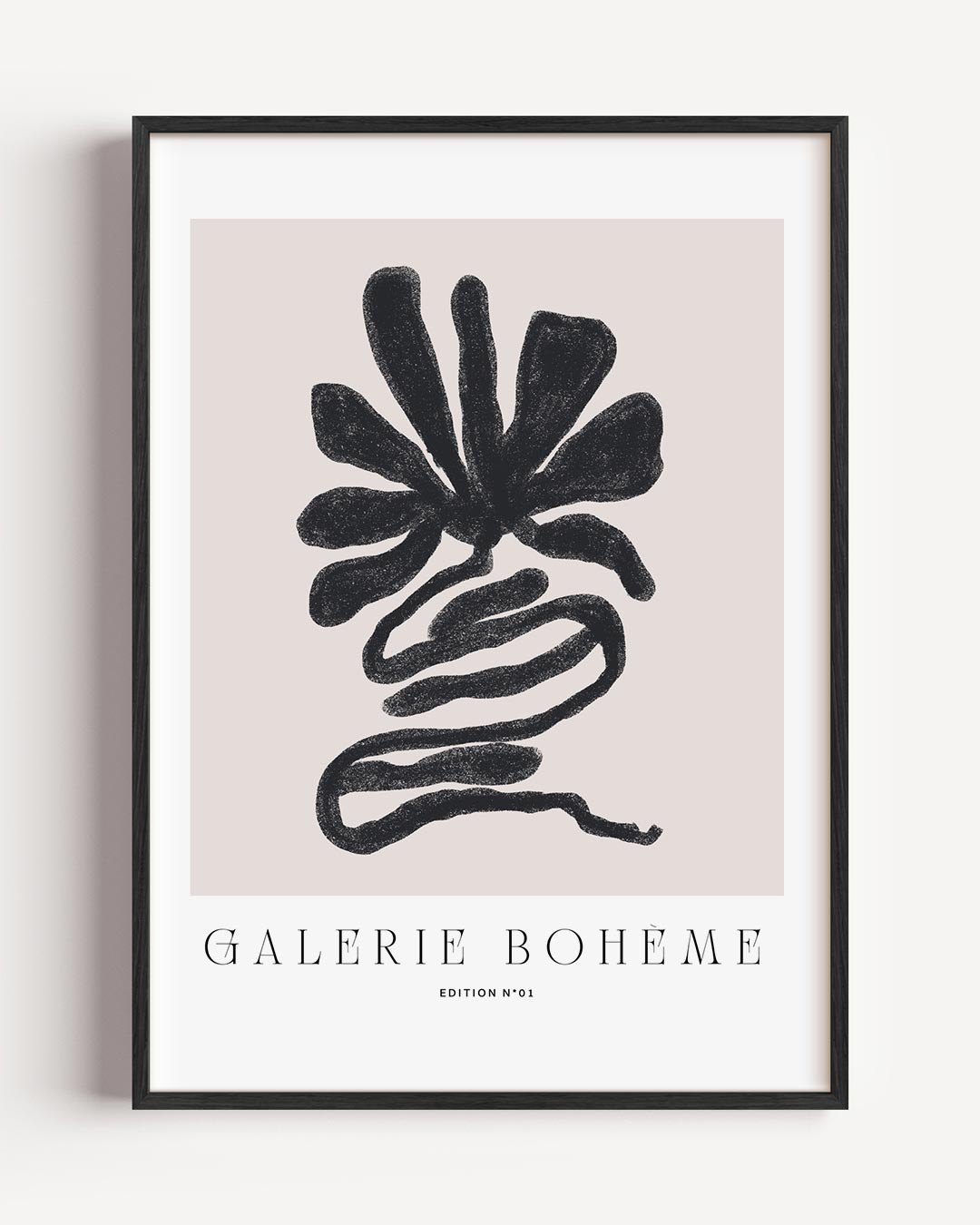 Boho Bloem Print Poster-WallArtistic