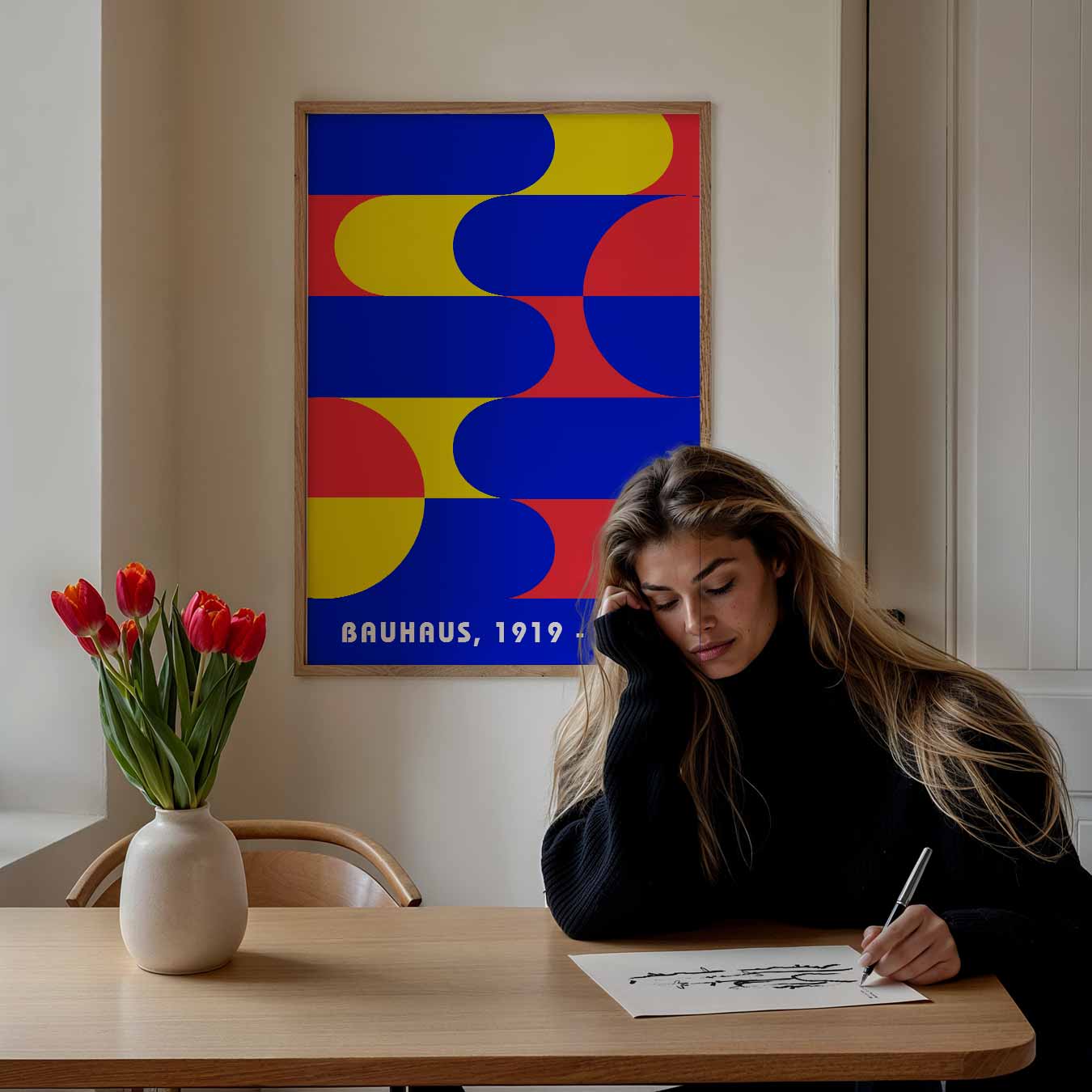 Bauhaus Kleurenexplosie Poster