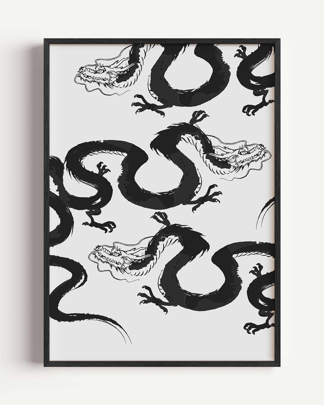 Mystieke Draak Kunstposter-WallArtistic