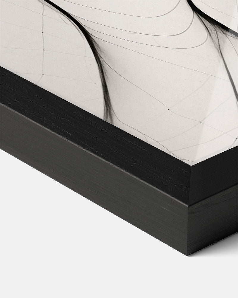 Abstracte Lijnen Kunstwerk Poster-WallArtistic