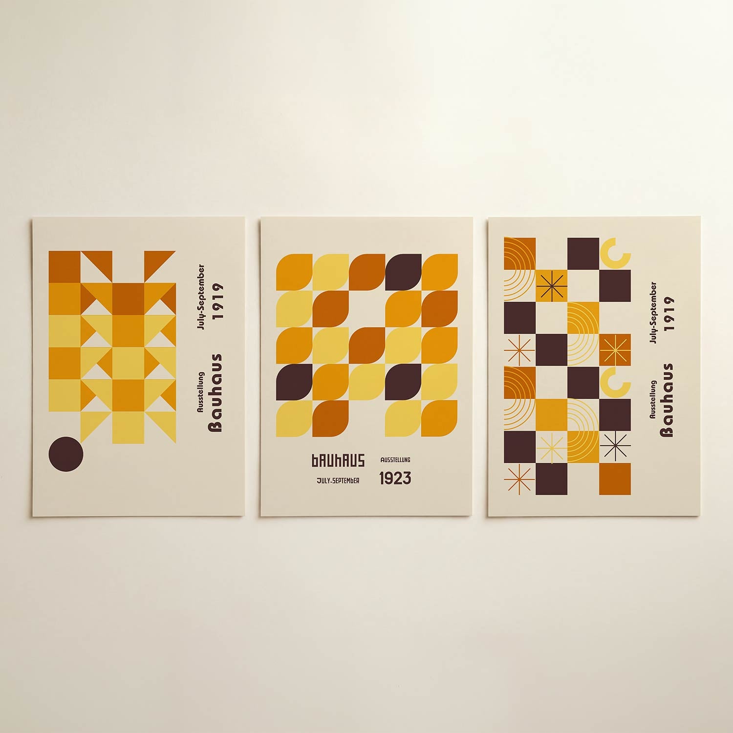 Vorm en kleur Posterset
