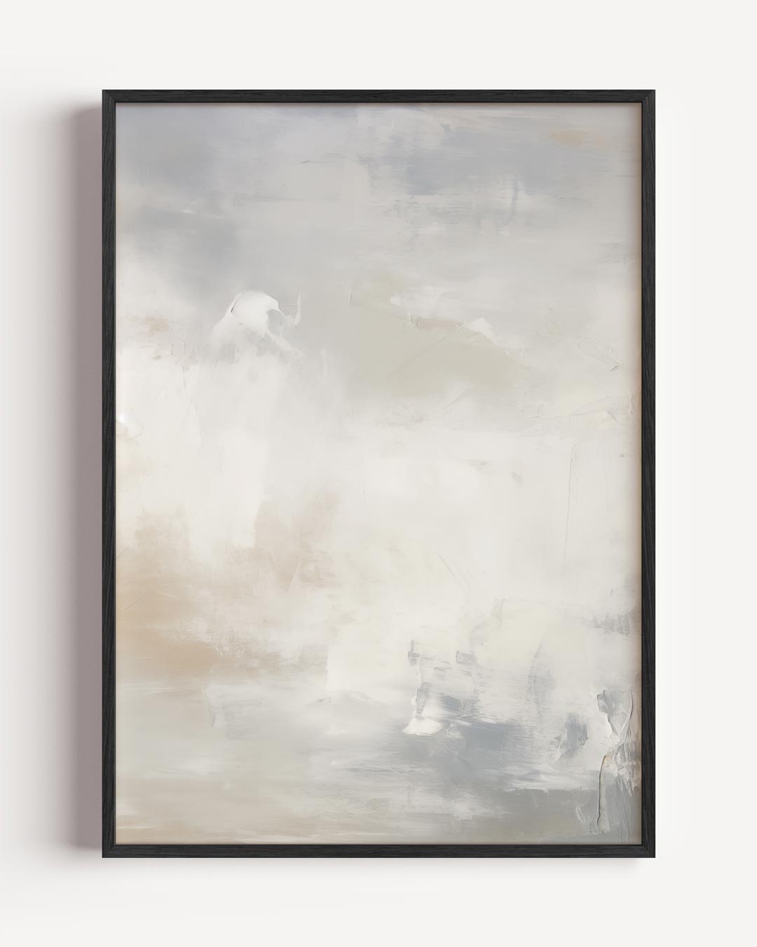 Elegante Neutrale Abstracte Poster-WallArtistic