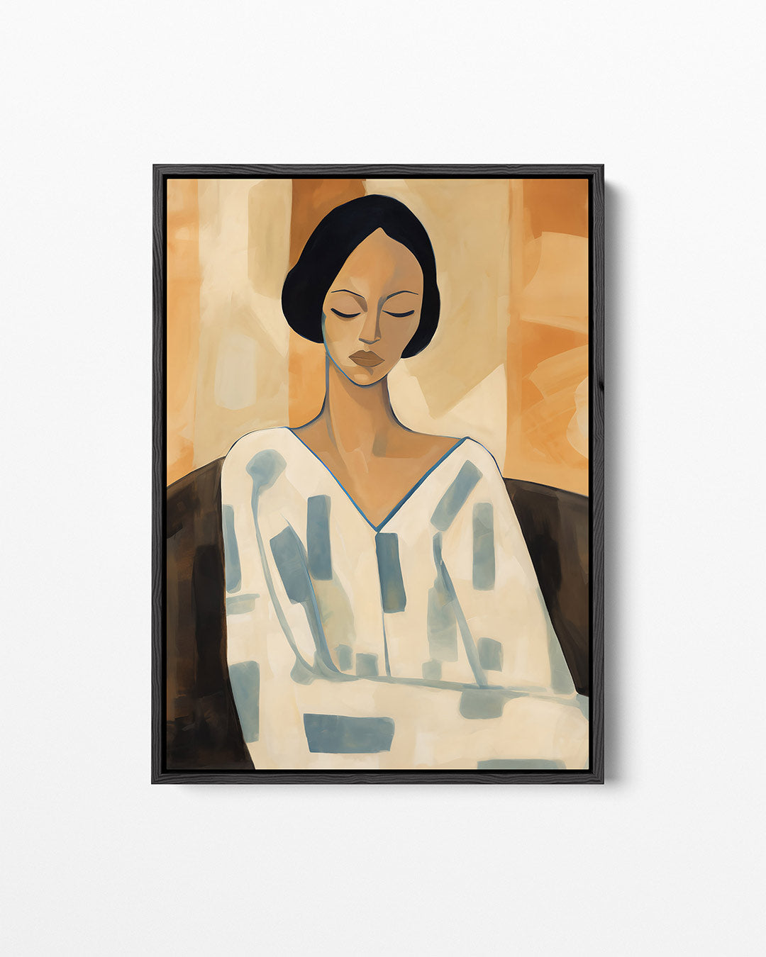 Gestileerde vrouw Kunstwerk