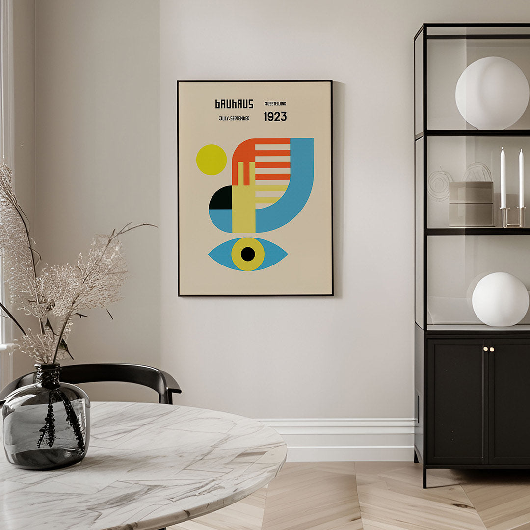 Vorm en kleurvlakken Poster
