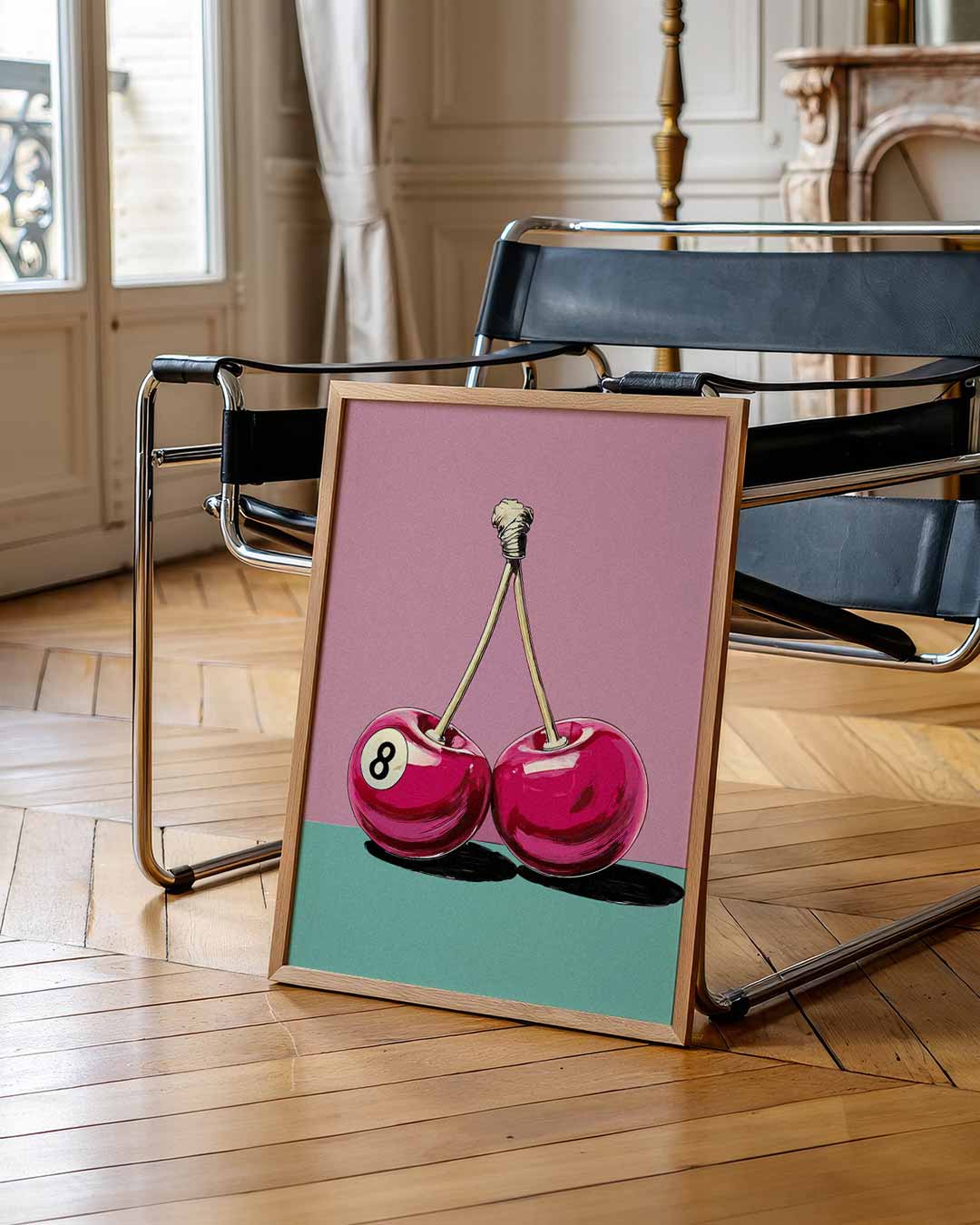 Speelse Kersen Poster