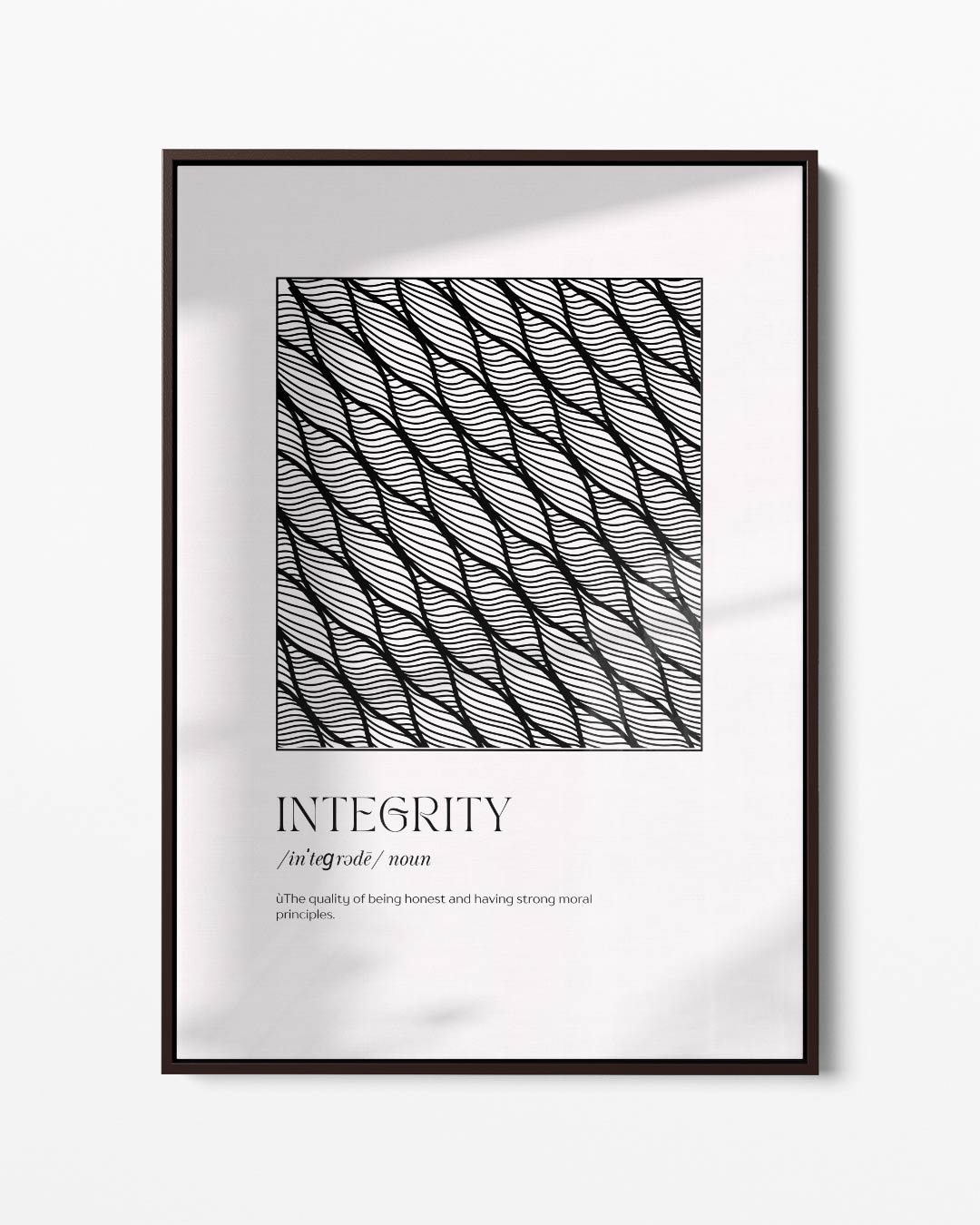 Geometrische Integriteit Wandkunst Kunstwerk-canvas-dibond-plexiglas-wanddecoratie-WallArtistic