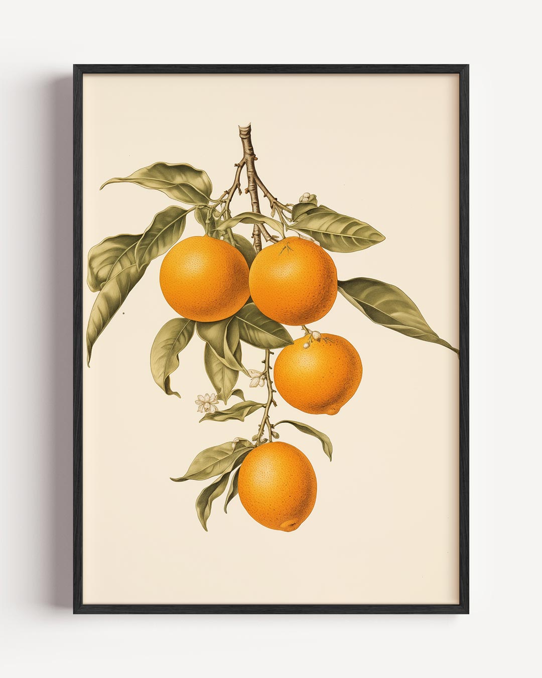 Zomerse Sinaasappeltak Poster-WallArtistic