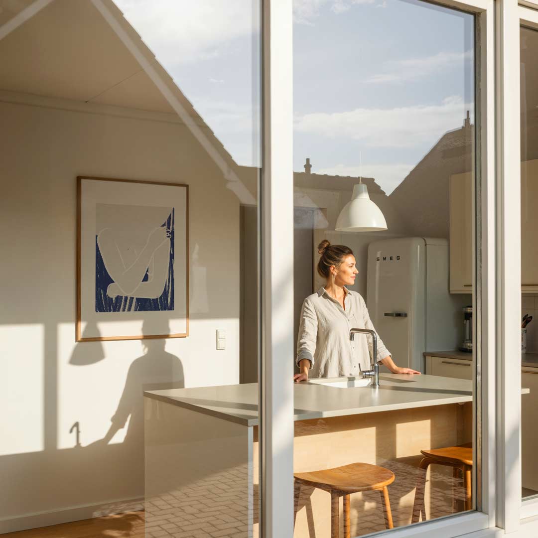 Mystieke Silhouet Kunstposter-WallArtistic