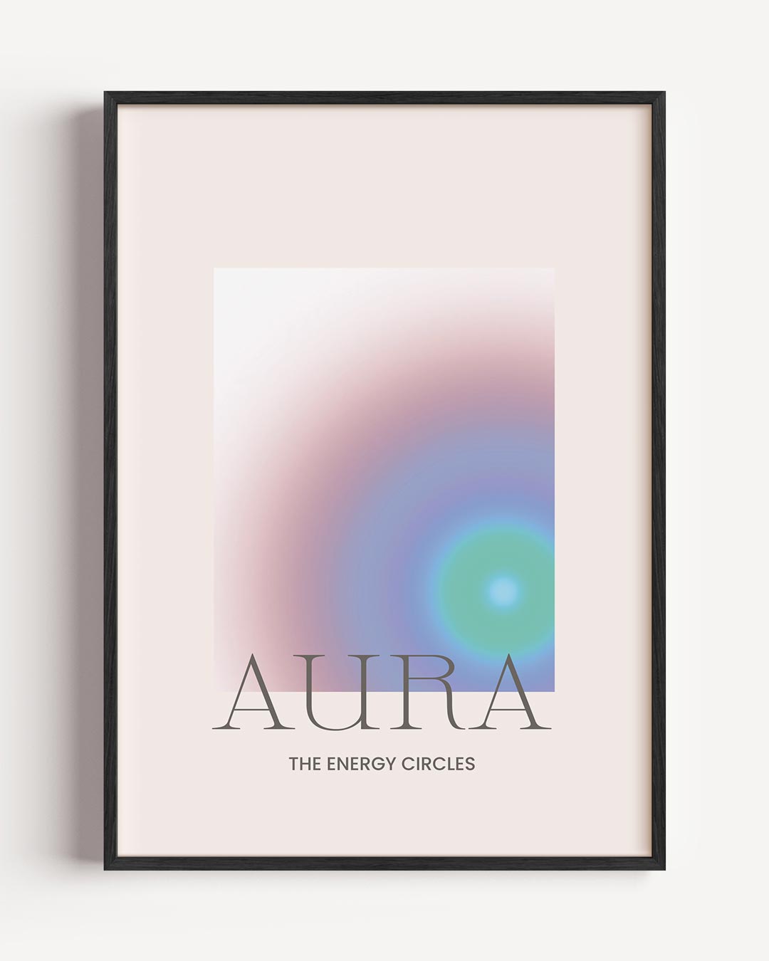 Aura Energie Cirkel Poster-WallArtistic