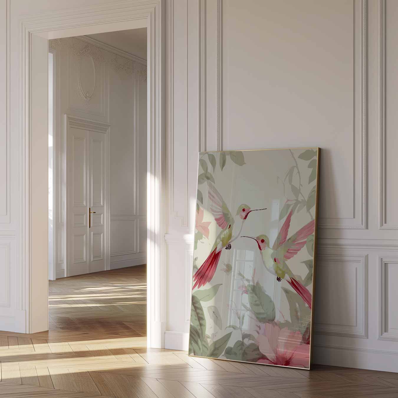 Betoverende Kolibrie Poster-WallArtistic