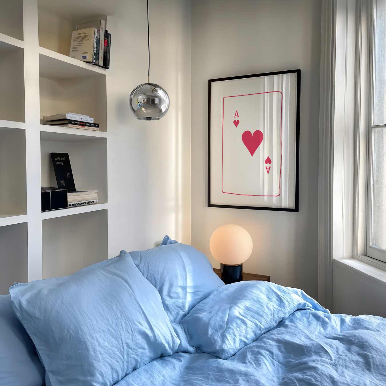 Ace of Hearts Poster-WallArtistic