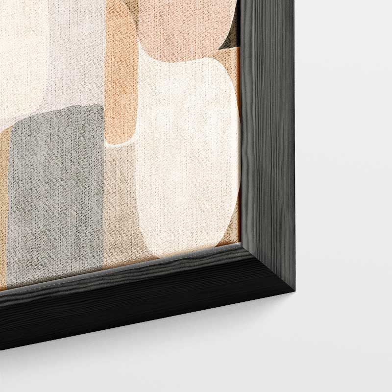Aards Verlangen - Abstracte Harmonie in Kleur Kunstwerk-canvas-dibond-plexiglas-wanddecoratie-WallArtistic