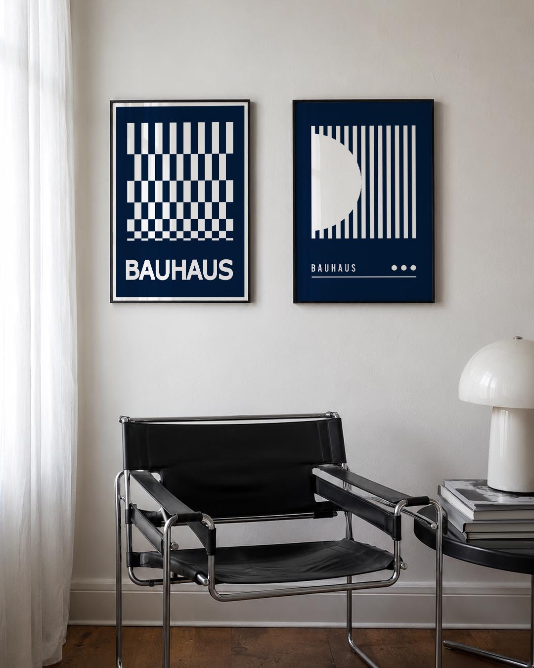 Ritme en ruiten Posterset