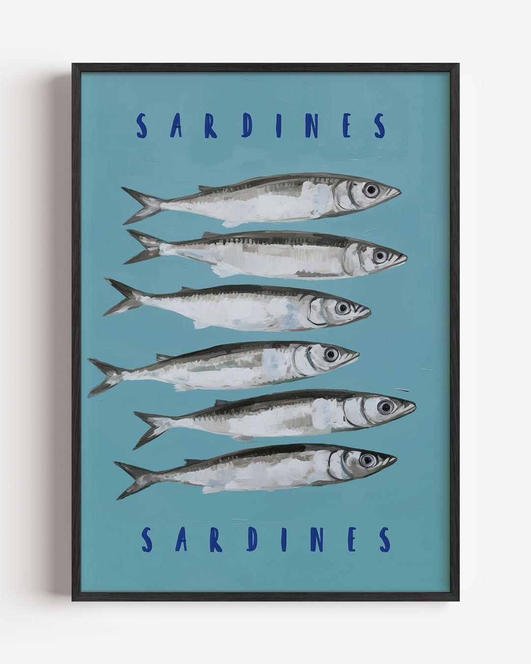 Stijlvolle Sardine Poster-WallArtistic