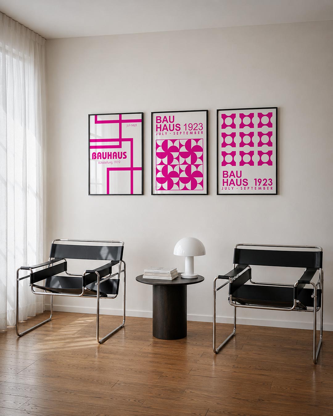 Lijnen en kleurvlakken Posterset