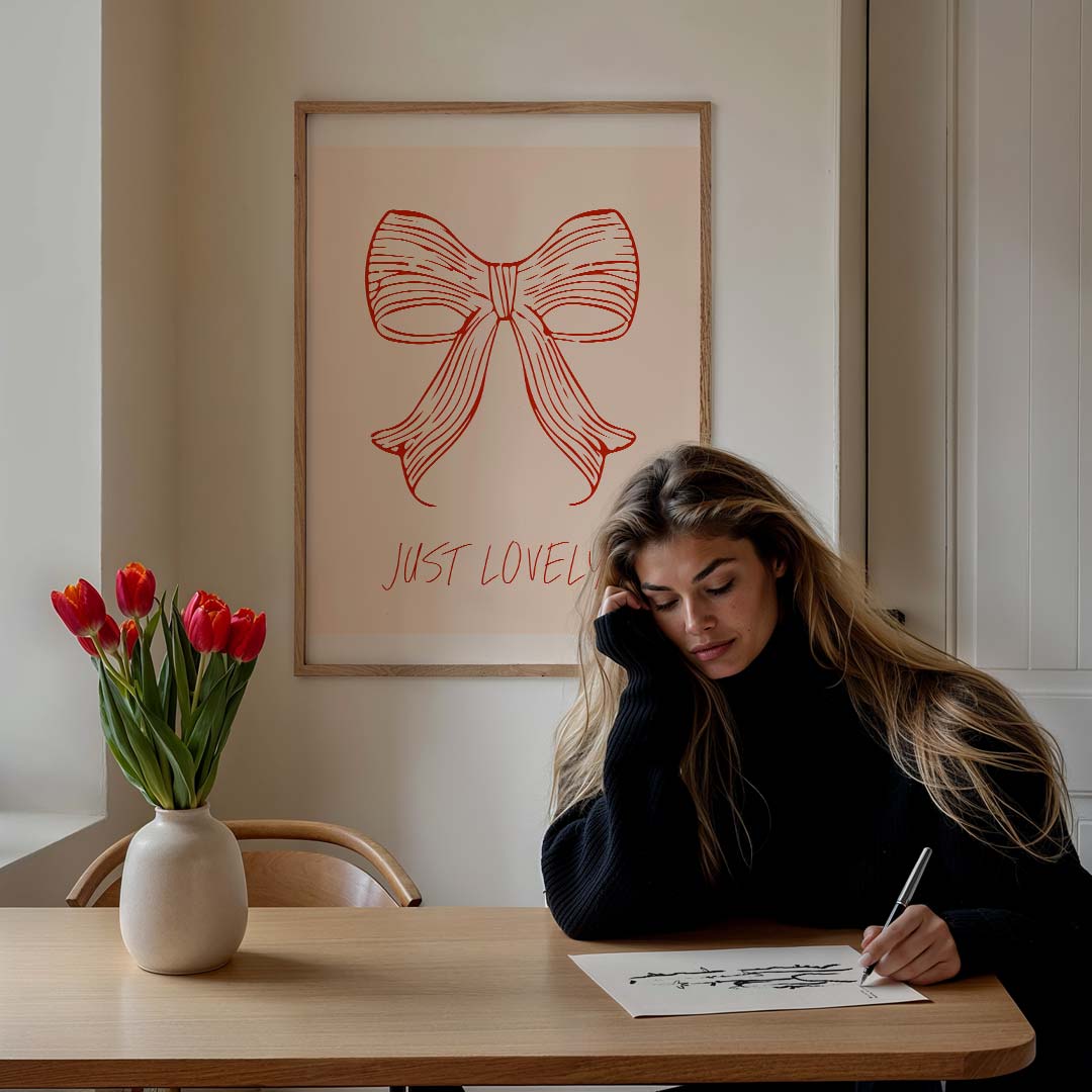 Just Lovely Strik Poster-WallArtistic