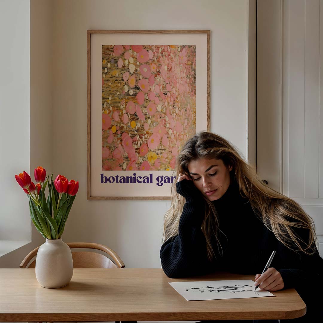 Botanical Garden Bloemenpracht Poster-WallArtistic