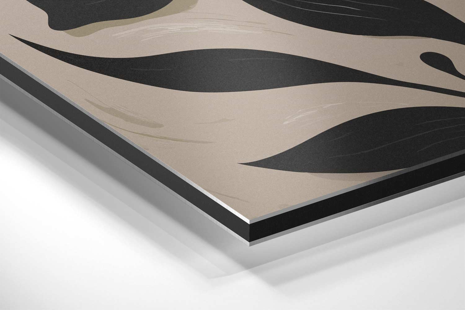 Bloemig Contrast Kunstwerk Kunstwerk-canvas-dibond-plexiglas-wanddecoratie-WallArtistic