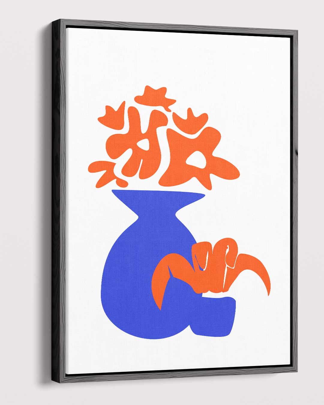 Moderne Bloemenpracht Kunstwerk-canvas-dibond-plexiglas-wanddecoratie-WallArtistic