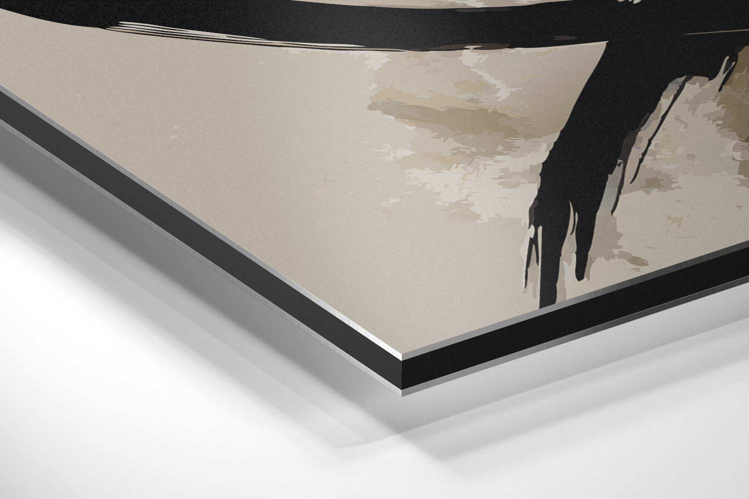 Abstracte Beweging Kunstwerk-canvas-dibond-plexiglas-wanddecoratie-WallArtistic