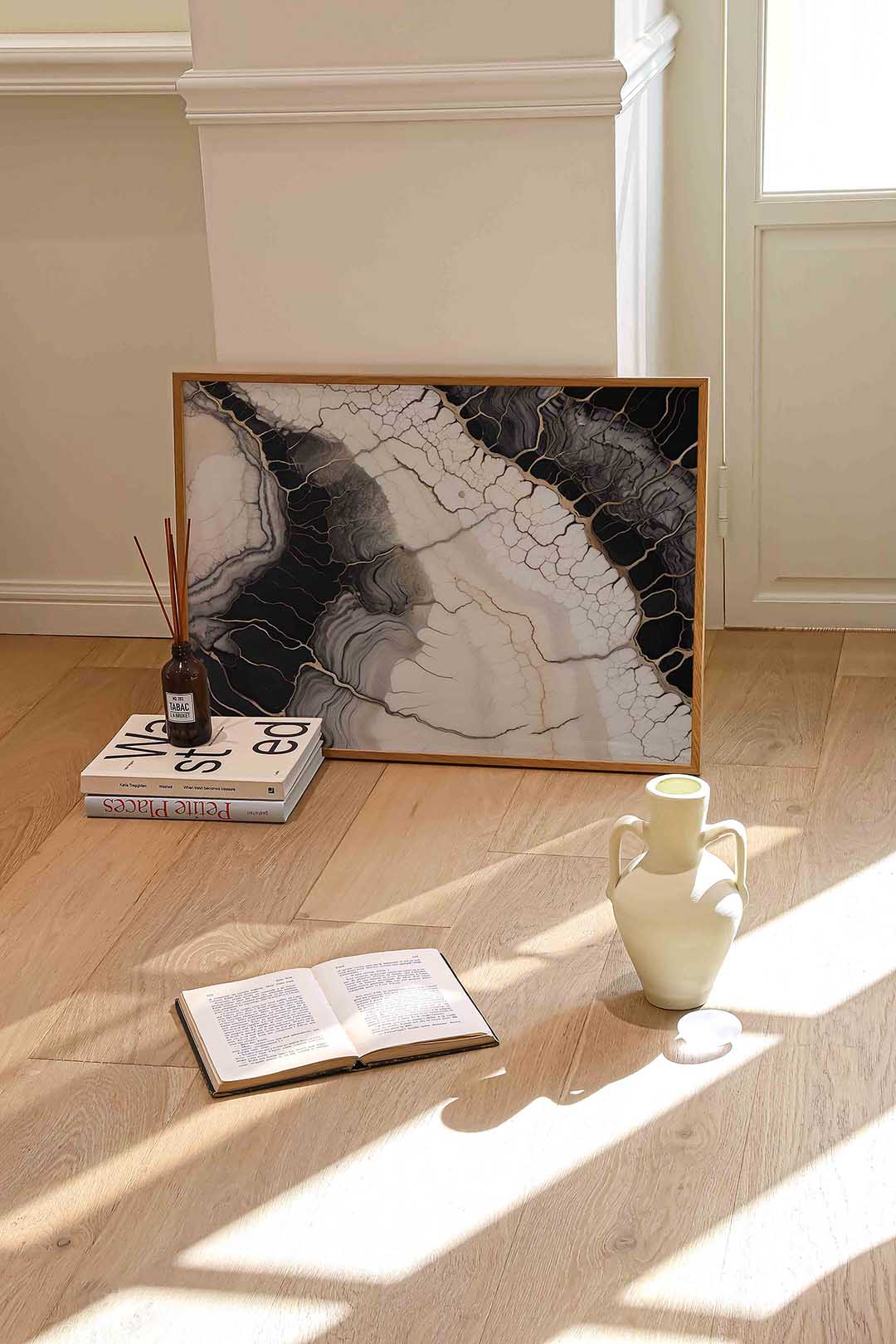 Abstracte lijnen Poster