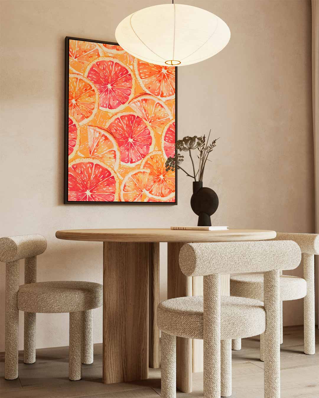 Citrus Vibes Kunstwerk-canvas-dibond-plexiglas-wanddecoratie-WallArtistic