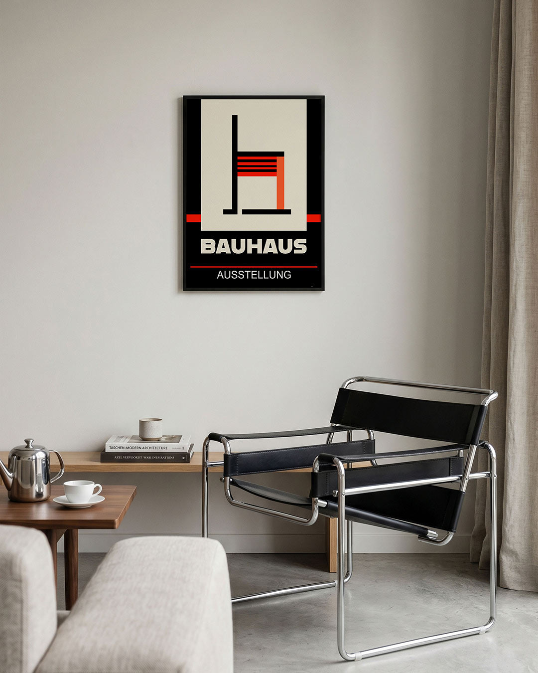Lijnen en vlakkenspel Poster