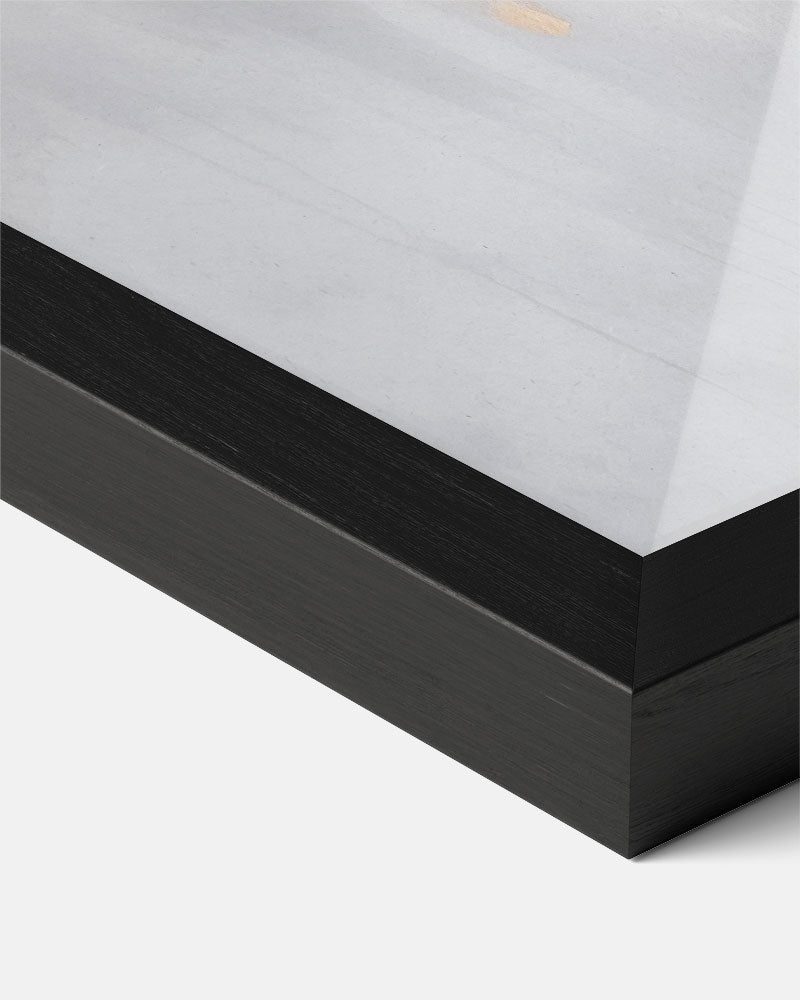 Chique Abstracte Goud & Grijs Poster-WallArtistic