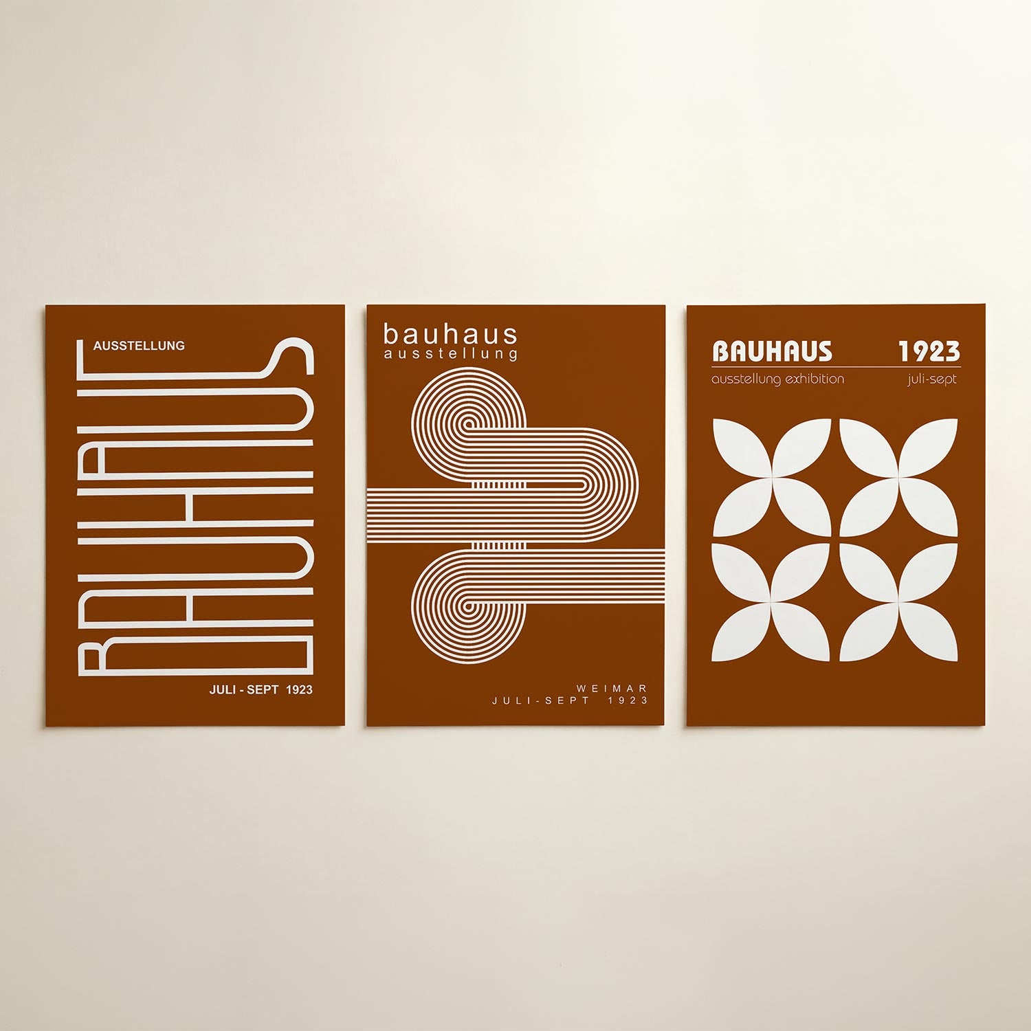 Lijnen en vormen Posterset