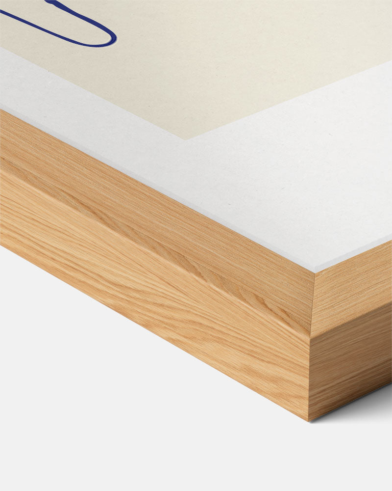 Stijlvolle Tafeldroom Poster-WallArtistic