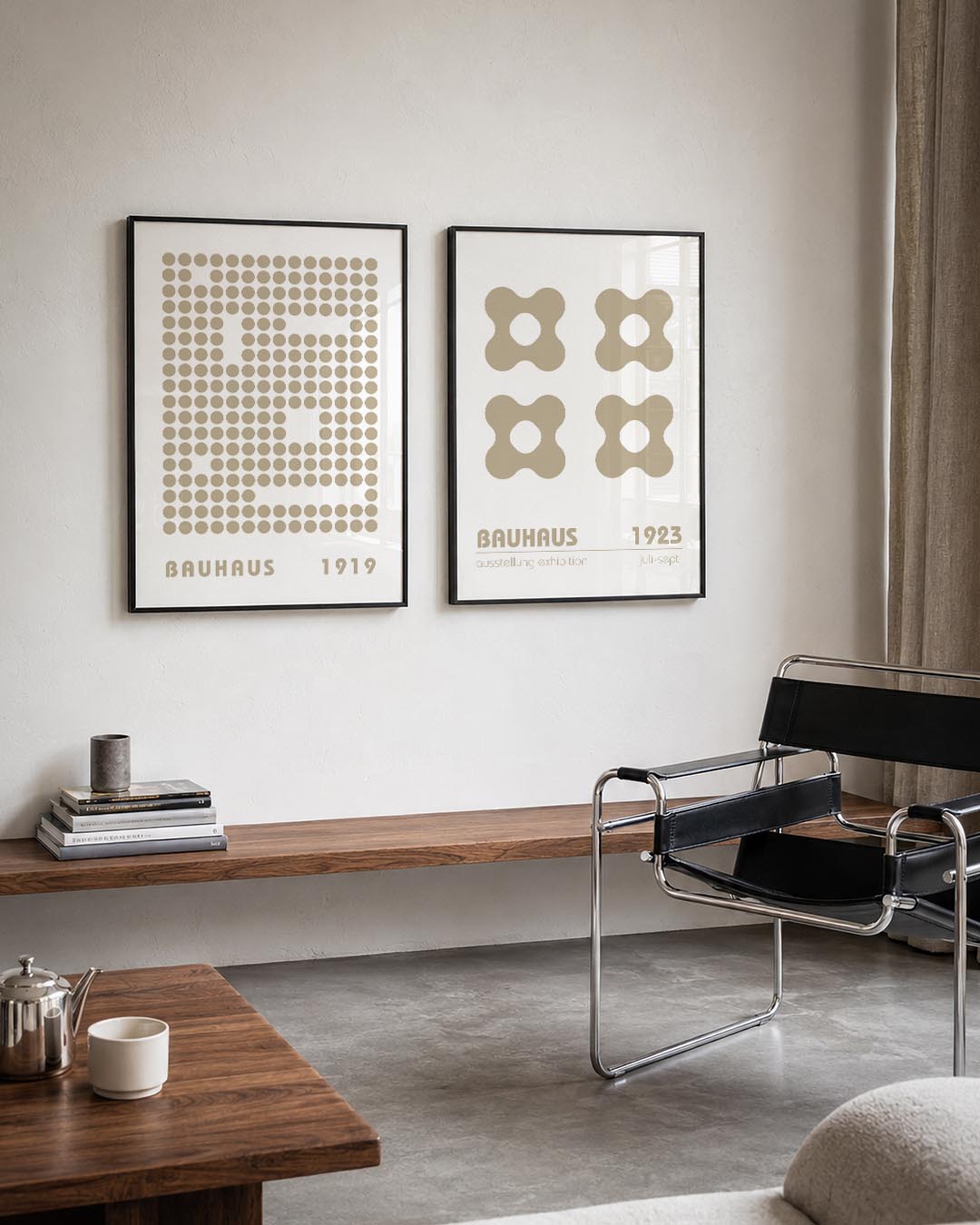 Cirkelpatroon ritme Posterset