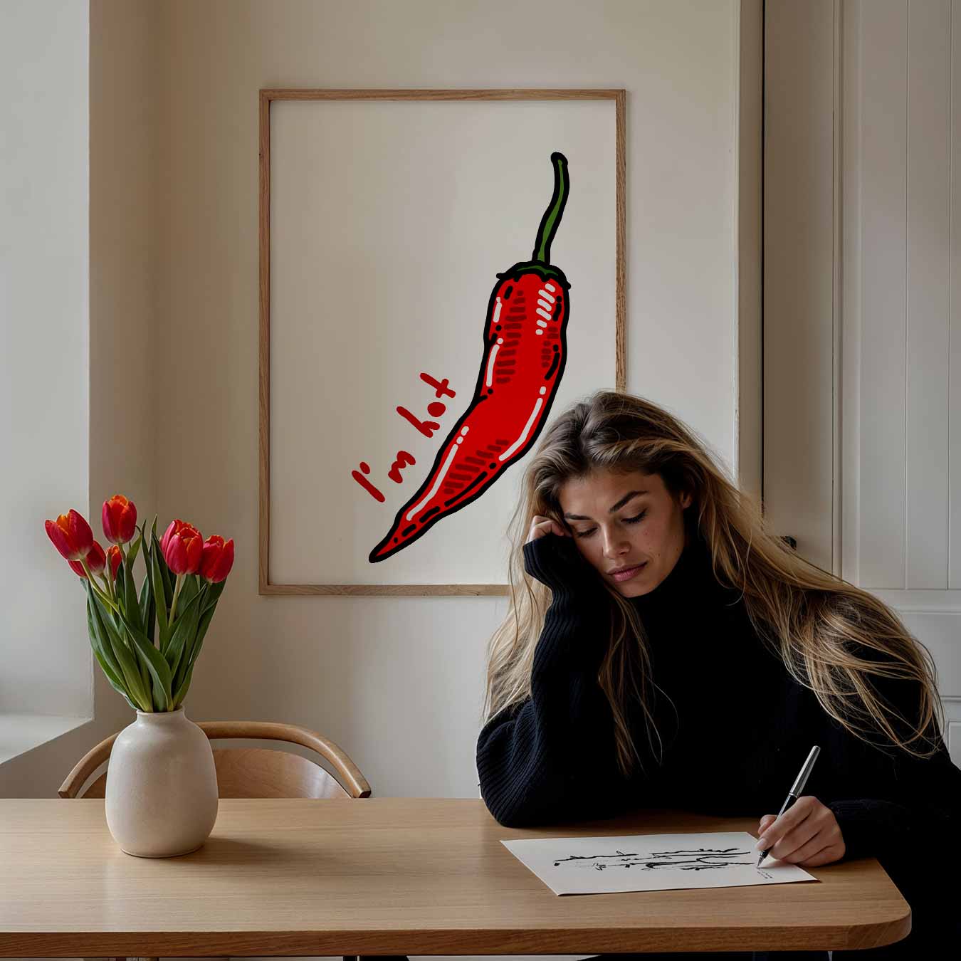Spicy Peper Poster-WallArtistic