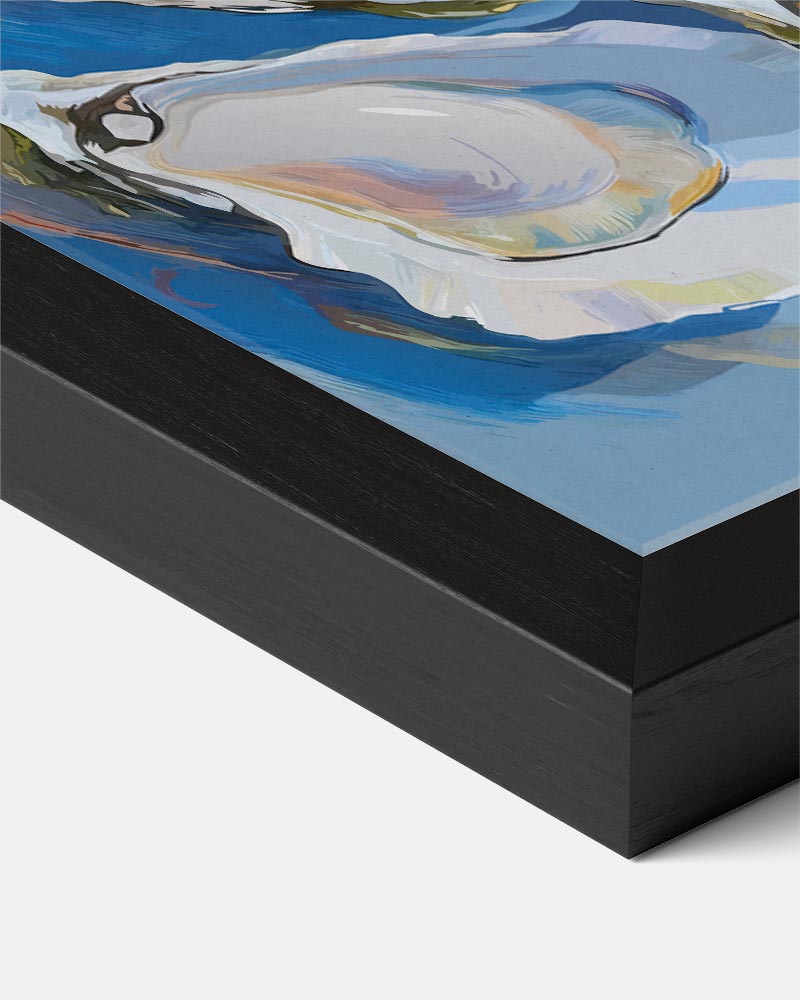 Elegante Oester Illustratie Poster-WallArtistic