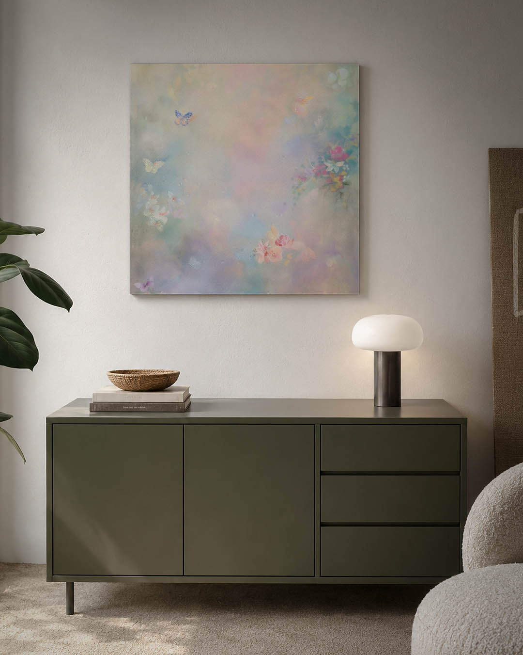 Dromerige vlinders Kunstwerk