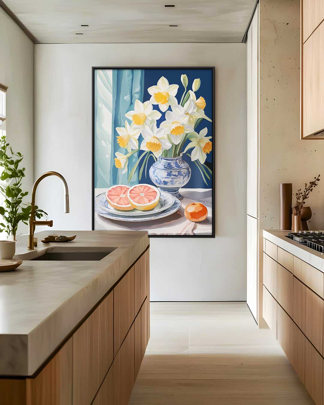 Lente Bloei Stilleven Kunstwerk-canvas-dibond-plexiglas-wanddecoratie-WallArtistic