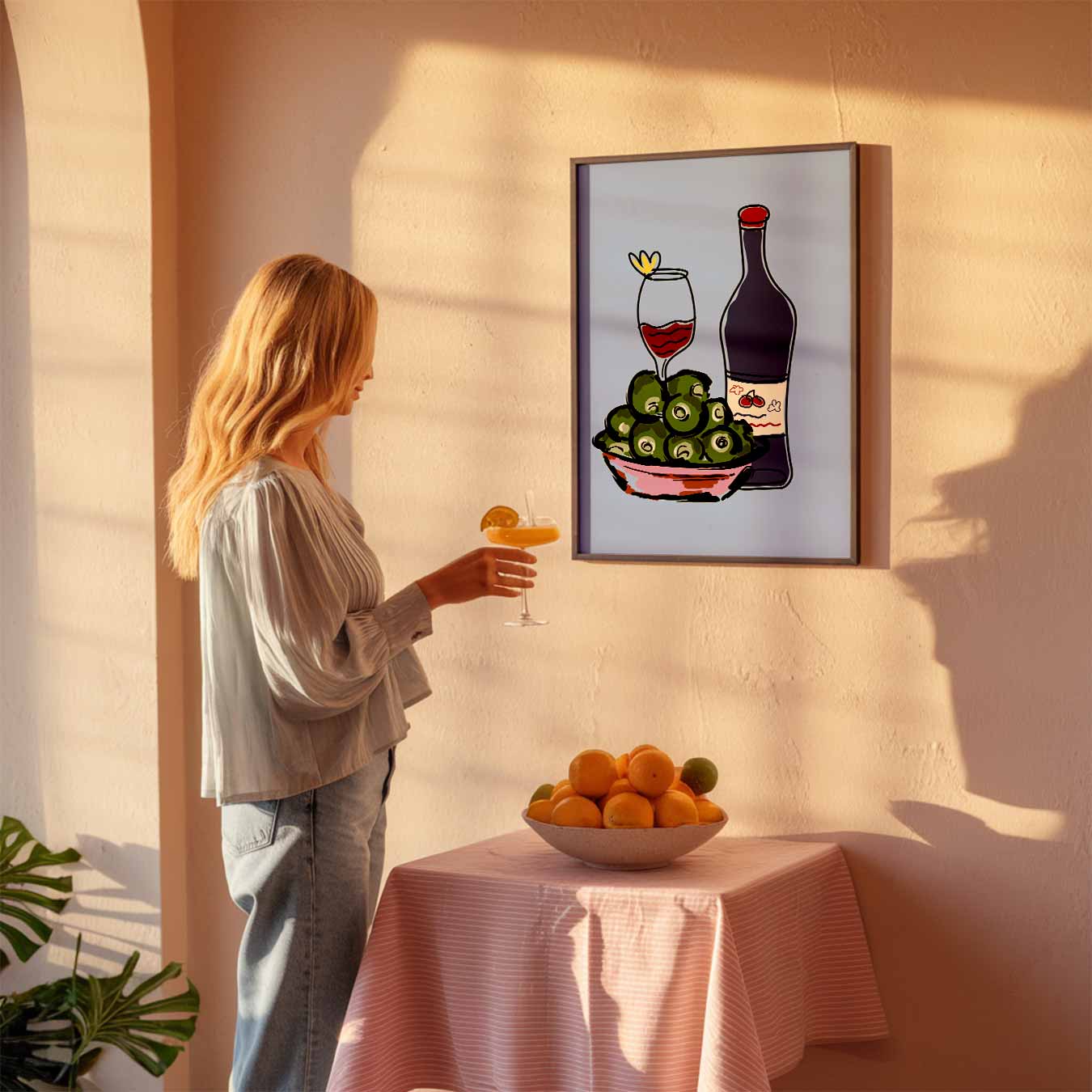 Gezellige Borrel Avond Poster