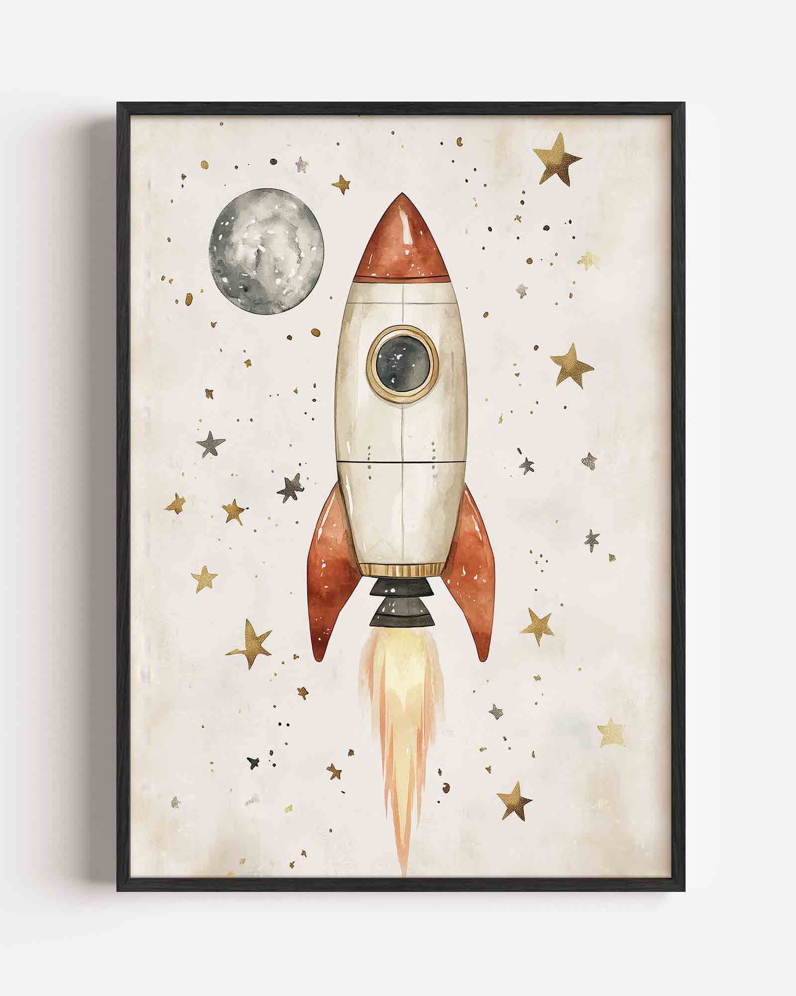Raket en sterren Poster