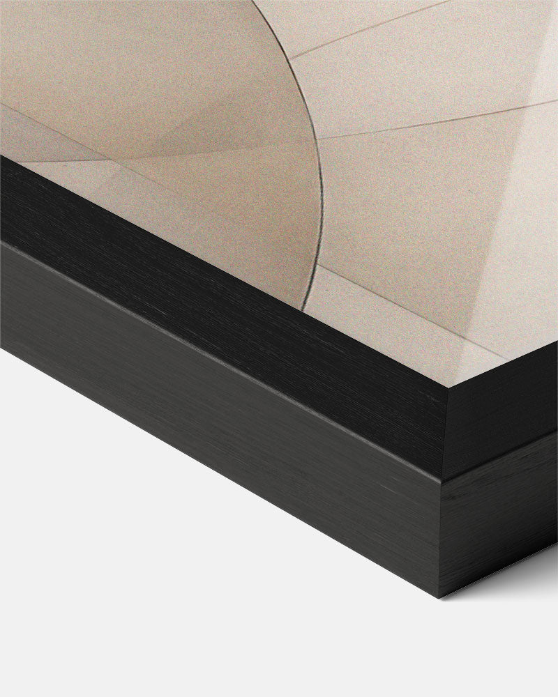 Elegante Neutrale Kunstposter-WallArtistic
