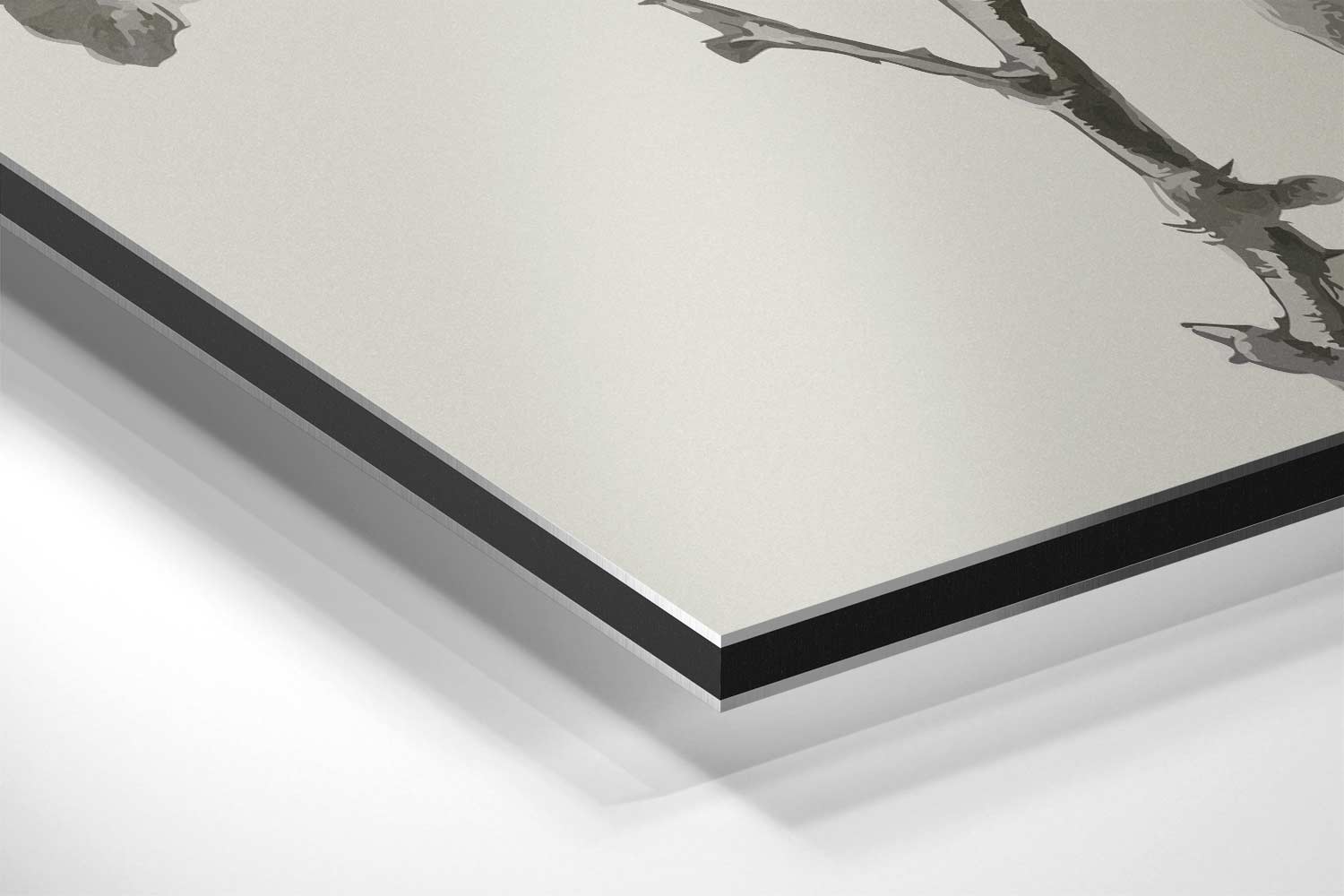 Botanische Elegantie Kunstwerk-canvas-dibond-plexiglas-wanddecoratie-WallArtistic