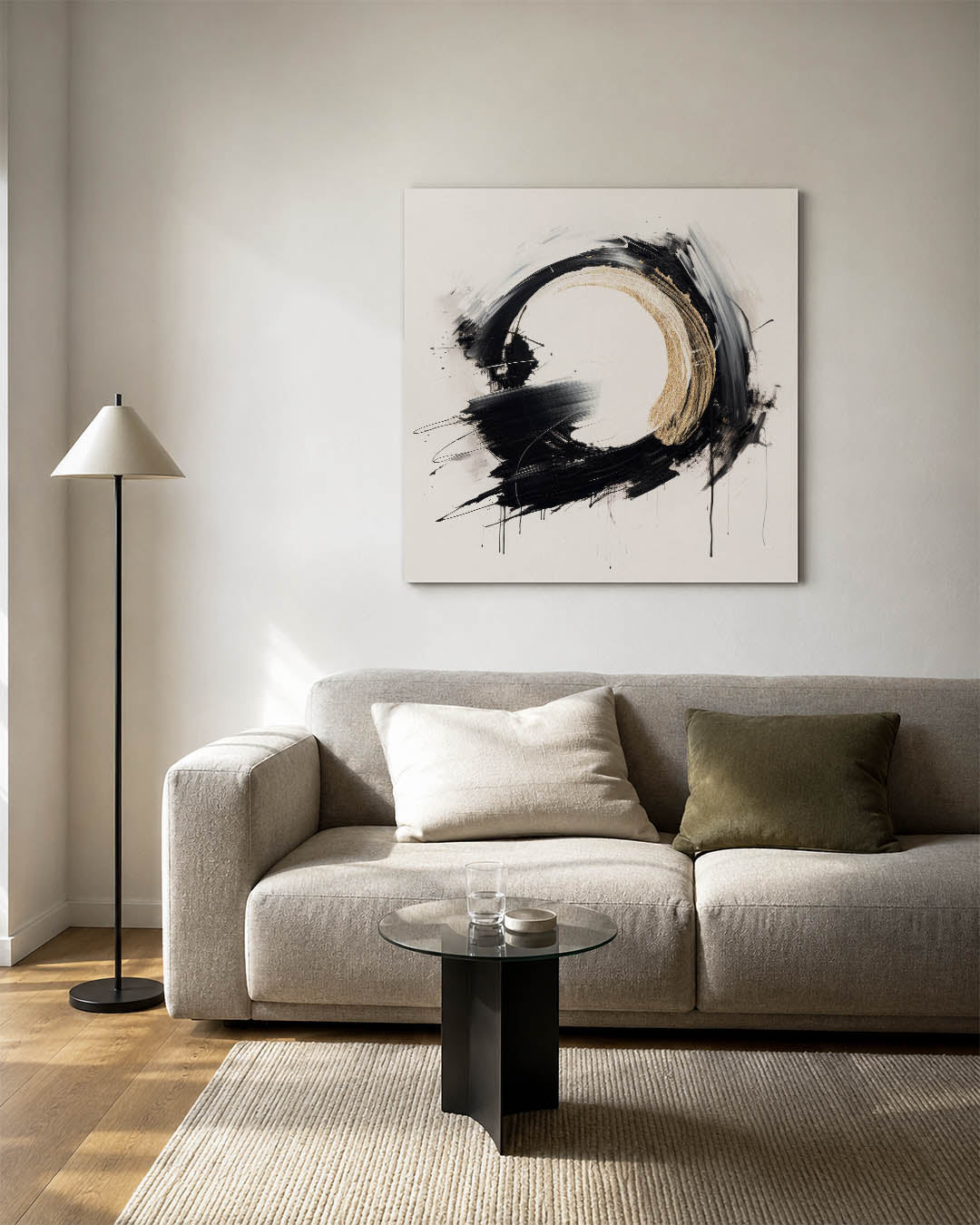 Dynamische cirkel Kunstwerk