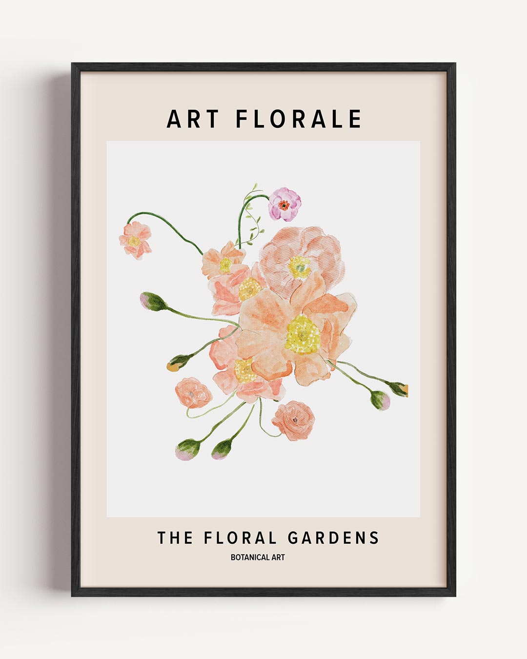 Botanische Bloemkunst Poster-WallArtistic