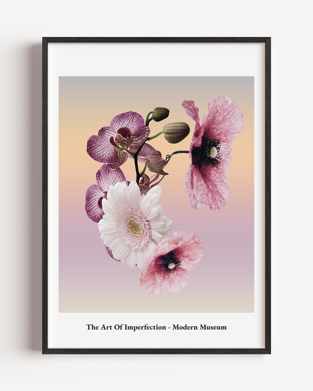 Bloemenpracht in Pastel Poster-WallArtistic