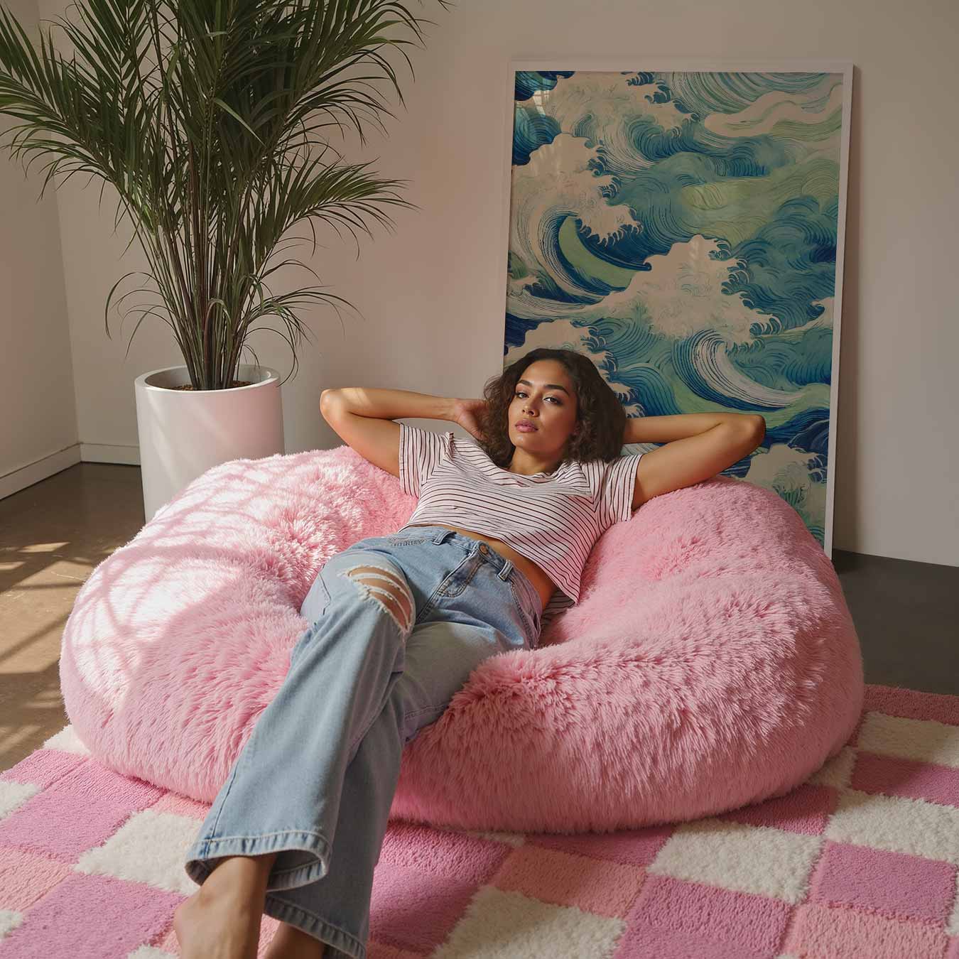 Ocean Waves Wandposter-WallArtistic